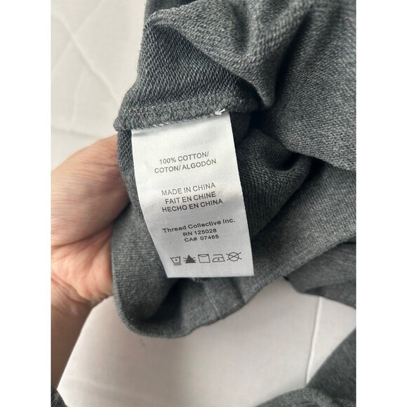 Psycho Bunny Kids Jogger Sweat Pants Bunny Skull Logo Size XS 5/6 Kids Grey - Picture 5 of 10